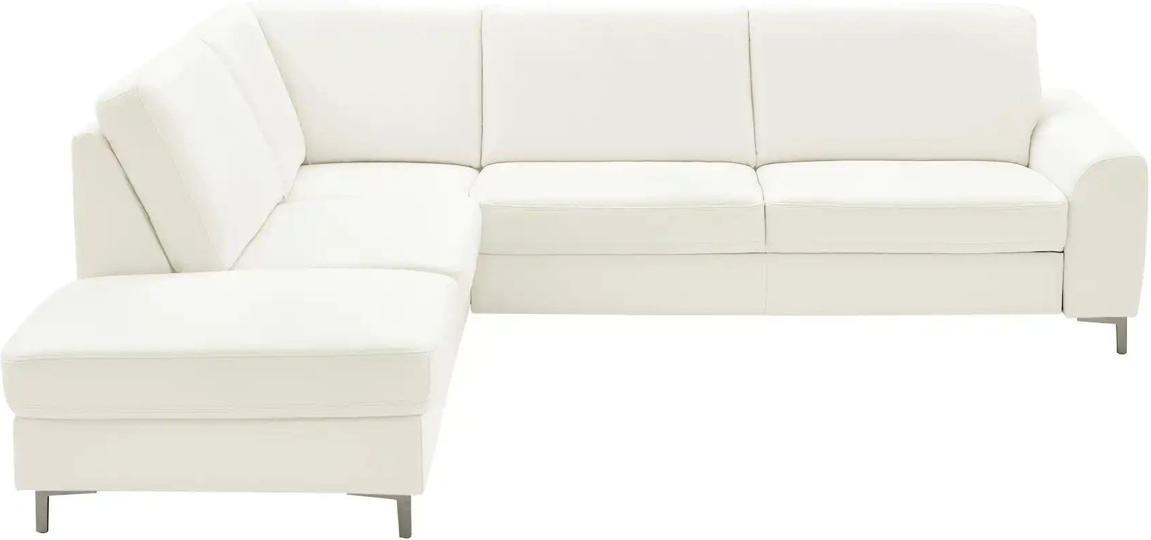 Thumbnail - meinSofa Ecksofa Lea ¦ weiß ¦ Maße (cm): B: 271 H: 92 T: 235.0 Polstermöbel > Sofas > Ecksofas - Höffner
