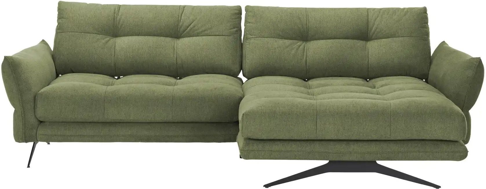 switch Ecksofa Roda ¦ grün ¦ Maße (cm): B: 280 H: 87 T: 177.0 Polstermöbel > Sofas > Ecksofas - Höffner