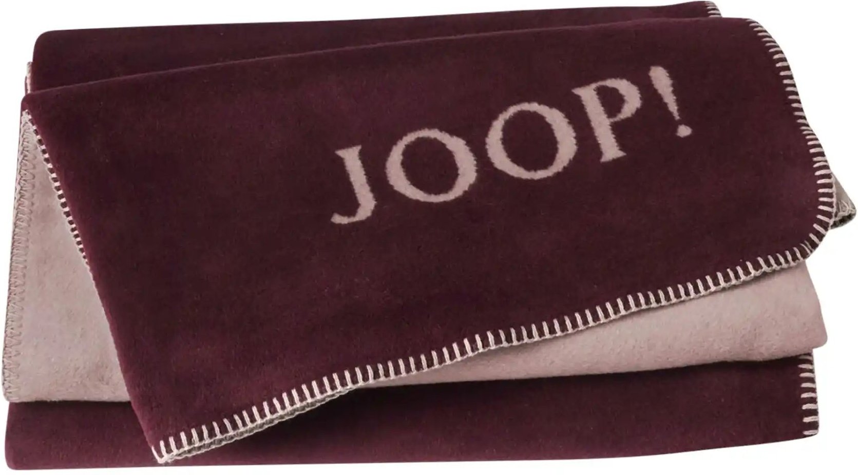 JOOP! Wohndecke Joop! Uni-Doubleface ¦ Baumwollmischgewebe ¦ Maße (cm): B: 150 Dekokissen & Decken > Kuscheldecken & Wo...