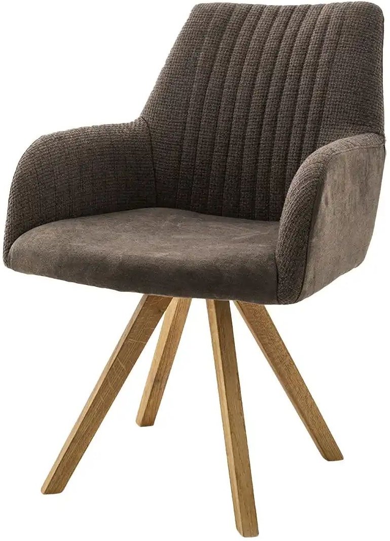 Woodford Armlehnstuhl Olina ¦ braun ¦ Maße (cm): B: 59 H: 87 T: 61.0 Stühle > Esszimmerstühle > Esszimmerstühle mit Arm...