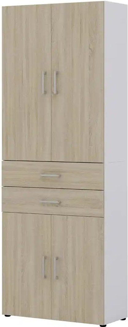 Aktenschrank home.office ¦ weiß ¦ Maße (cm): B: 80 H: 212,5 T: 33.5 Schränke > Aktenschränke - Höffner