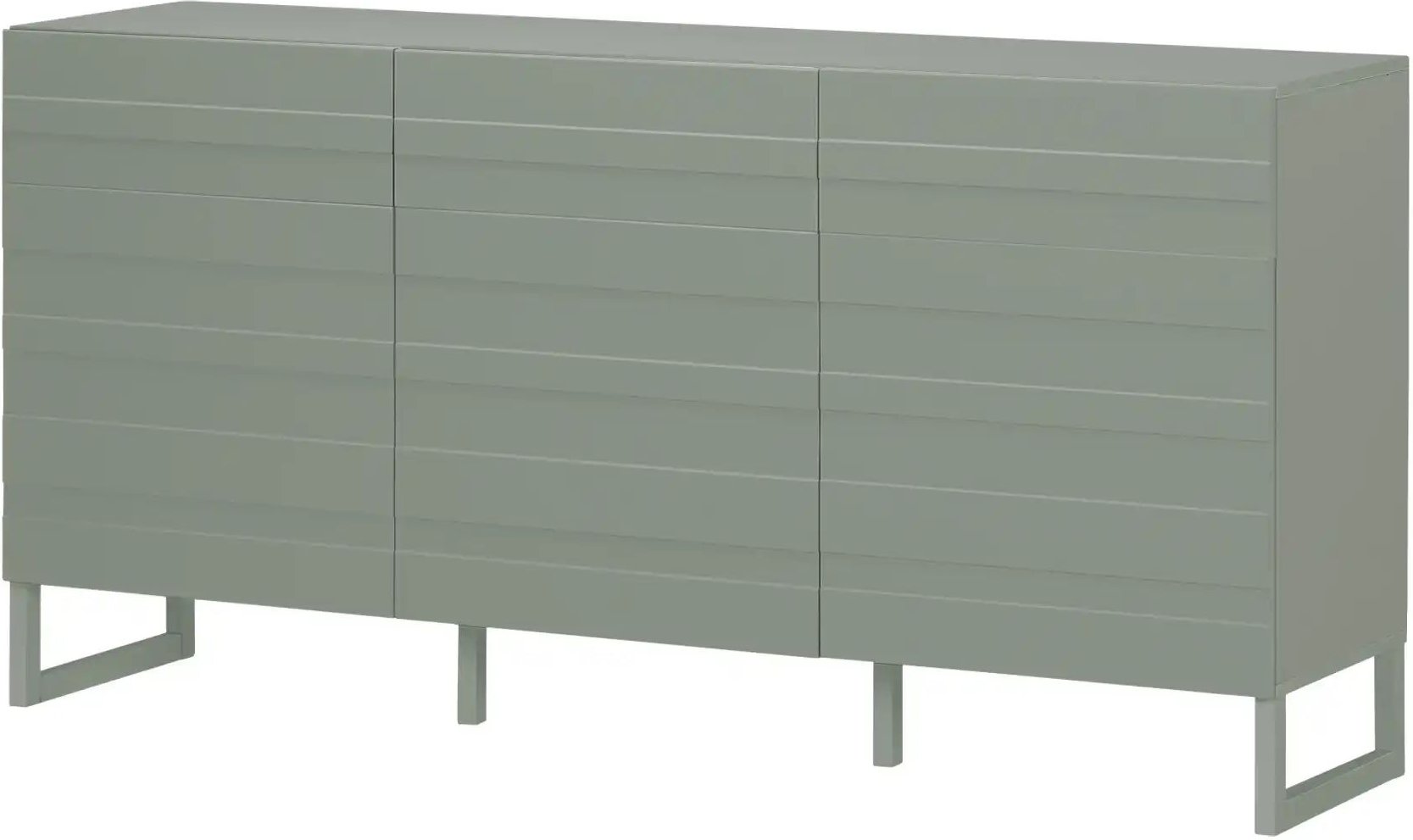 Sideboard Foresto ¦ grün ¦ Maße (cm): B: 164,6 H: 82,4 T: 41.6 Kommoden & Sideboards > Sideboards - Höffner