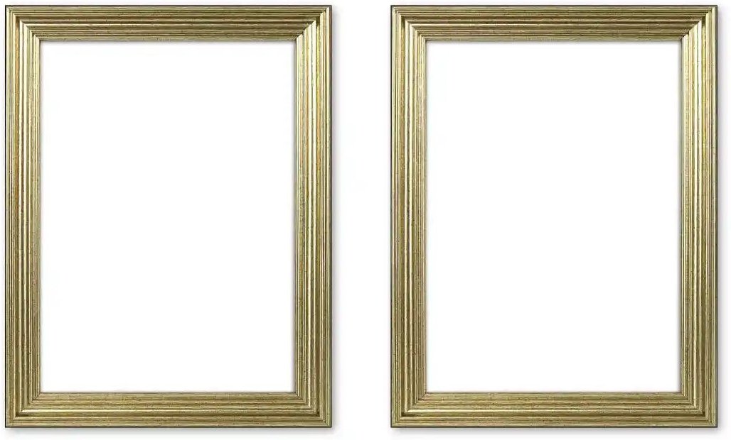 Bilderrahmen 13x18 cm 2er-Set ¦ silber ¦ Glas ¦ Maße (cm): B: 13 H: 18 T: 1.3 Accessoires > Bilderrahmen - Höffner