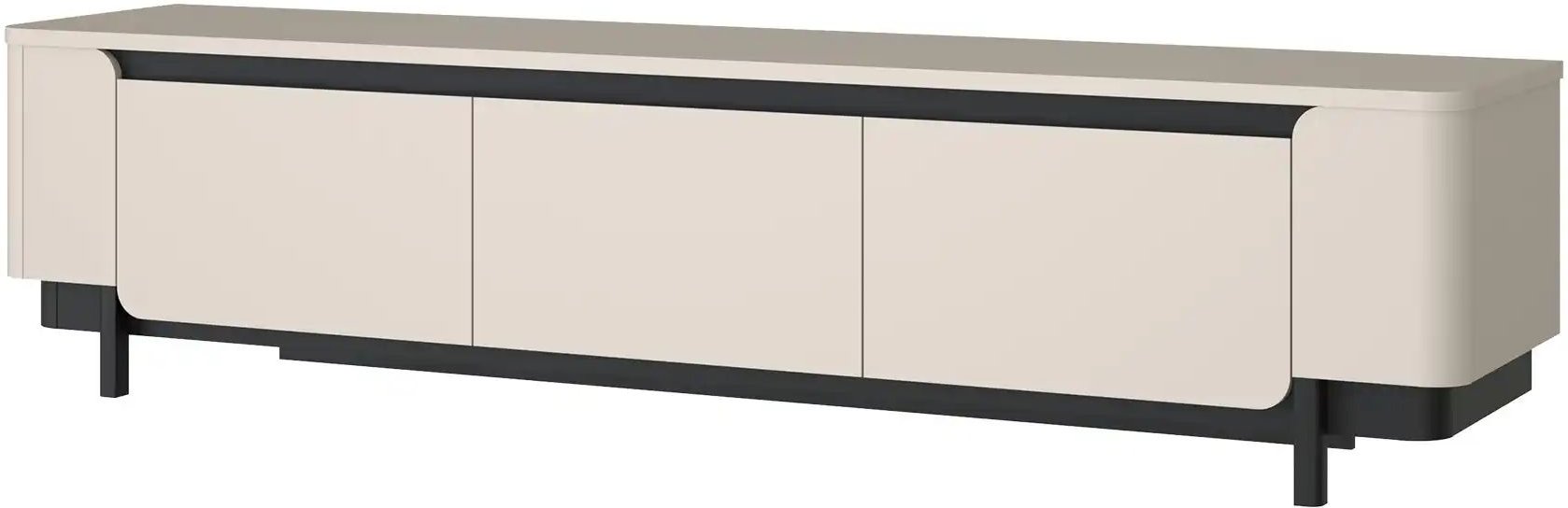 TV-Lowboard Softclose Santori ¦ beige ¦ Maße (cm): B: 204,9 H: 49,1 T: 44.8 Kommoden & Sideboards > Lowboards - Höffner