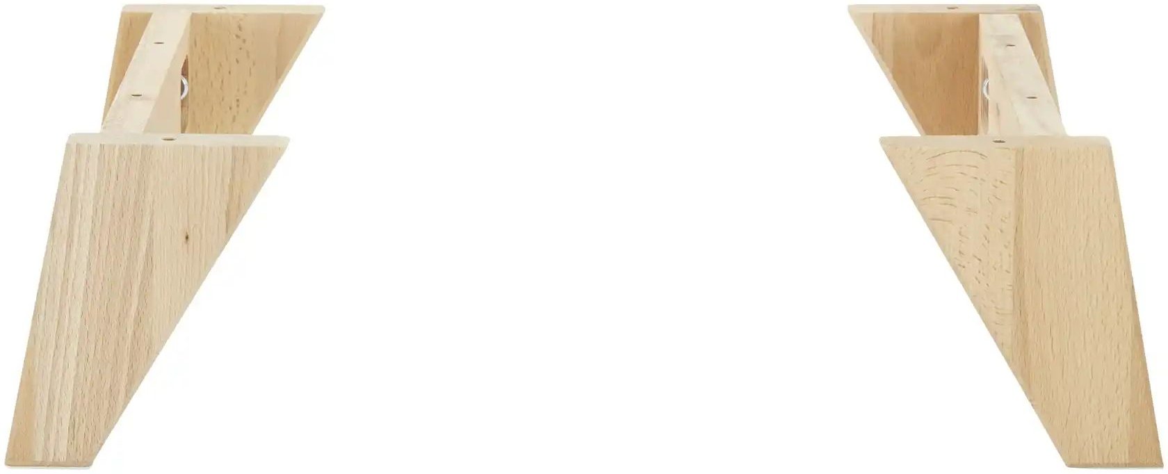 smart Fuß-Set Oslo ¦ holzfarben ¦ Maße (cm): H: 14 T: 29.0 Sonstiges Zubehör - Höffner