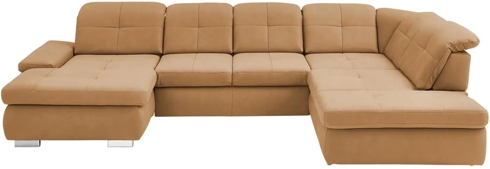 Lounge Collection Wohnlandschaft aus Mikrofaser Affair ¦ braun ¦ Maße (cm): B: 371 H: 100 T: 260.0 Polstermöbel > Sofas ...
