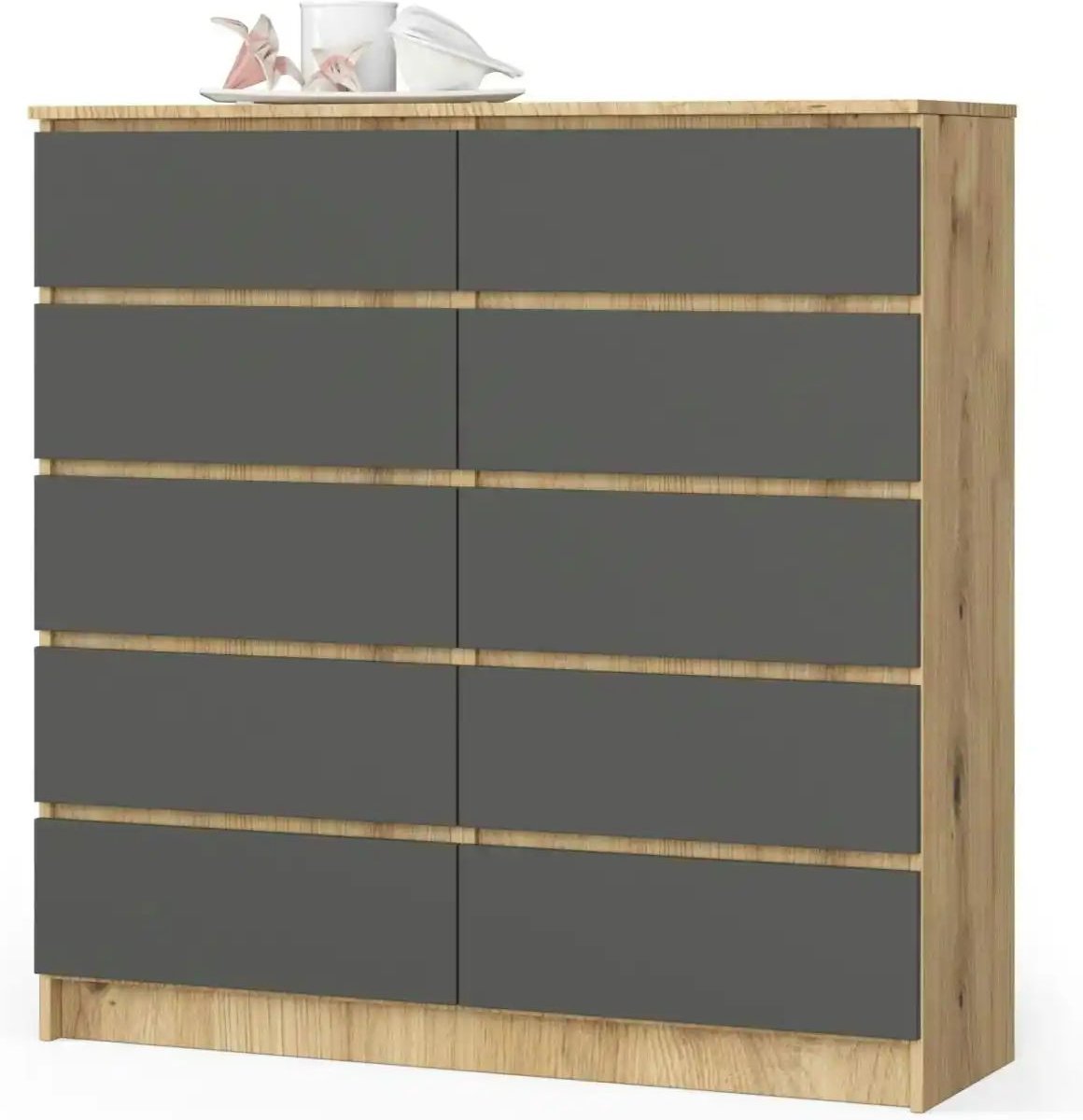 Kommode mit 10 Schubladen Kersten ¦ mehrfarbig ¦ Maße (cm): B: 120 H: 121 Kommoden & Sideboards > Kommoden - Höffner