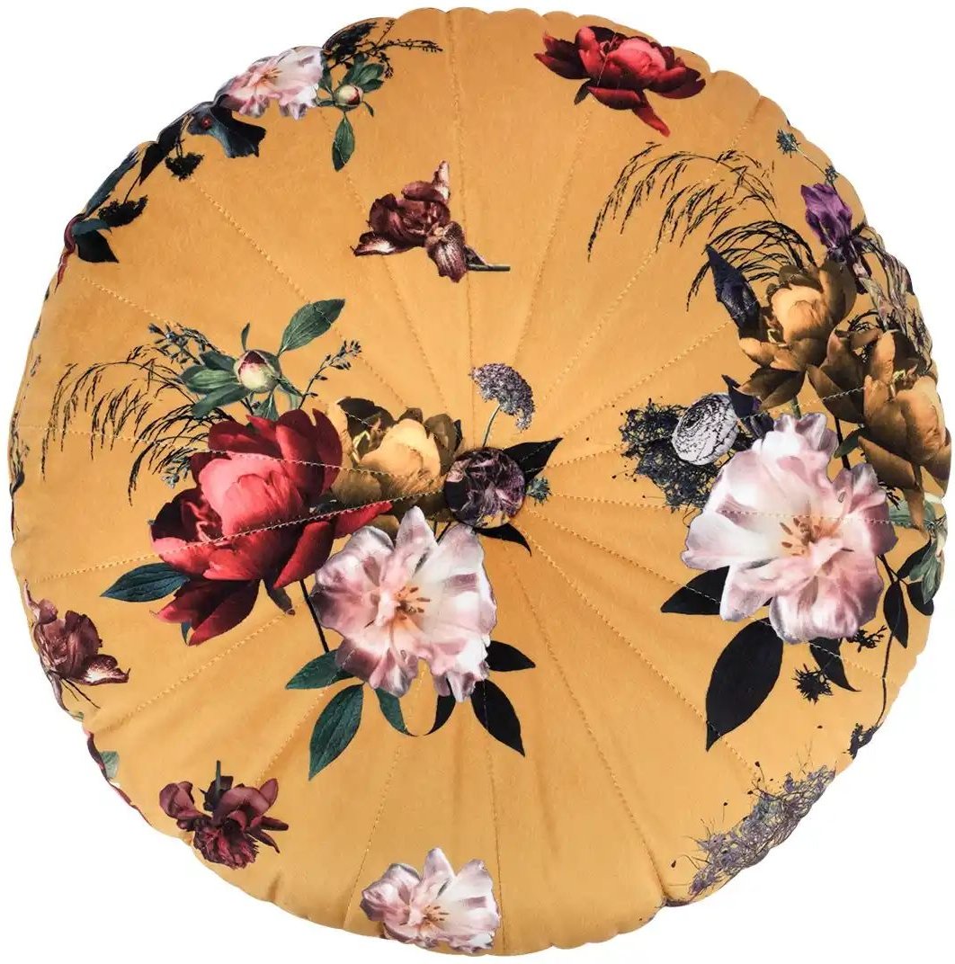 Thumbnail - como Kissen  Floral ¦ mehrfarbig Ø: 40 Dekokissen & Decken > Kissen > Dekokissen - Höffner