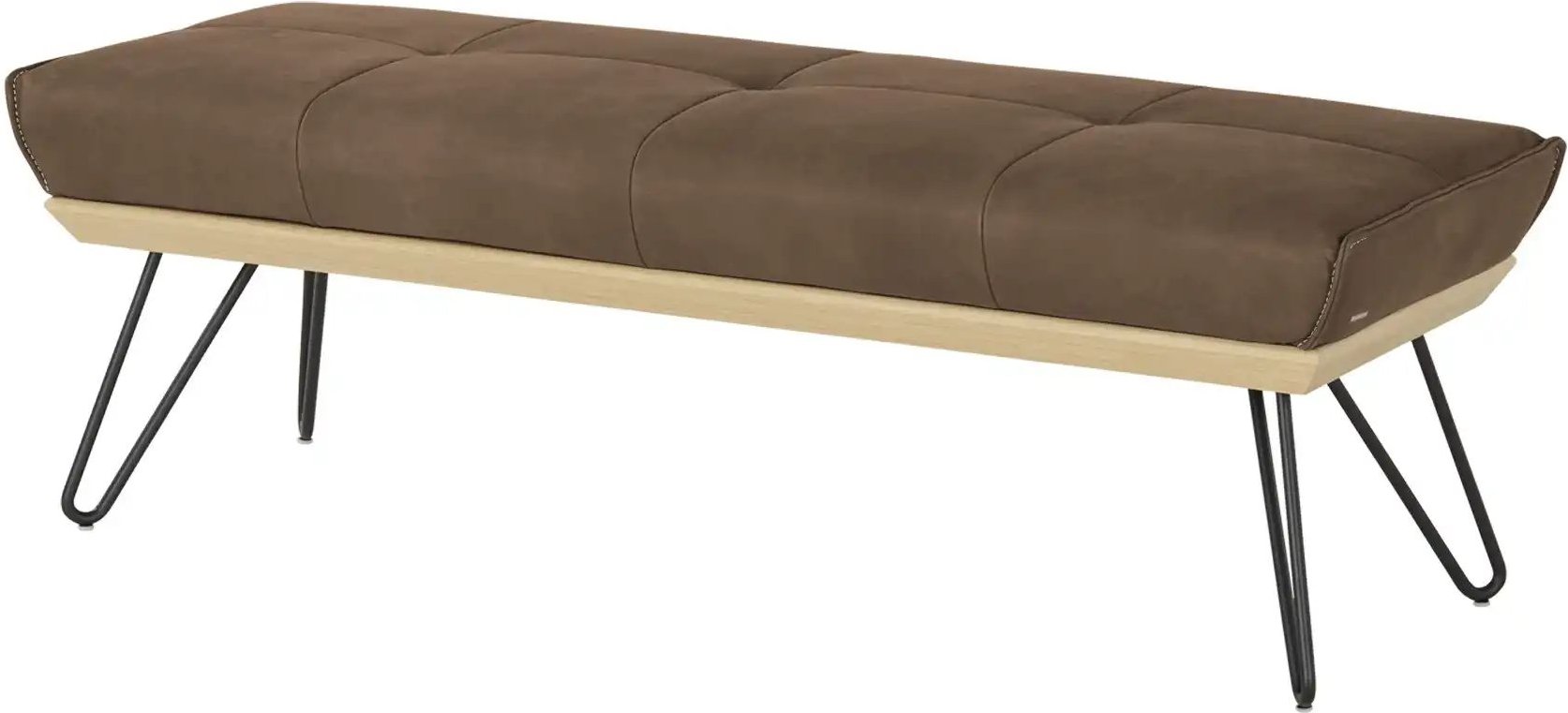 KOINOR Hockerbank Leder Dining System 4 ¦ braun ¦ Maße (cm): B: 170 H: 49 T: 54.0 Bänke > Einzelbänke - Höffner