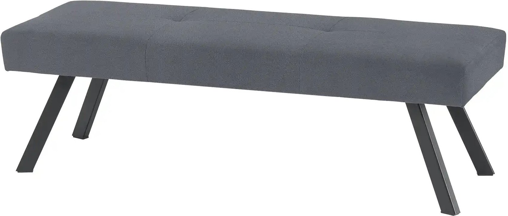 Woodford Polsterbank Cornela ¦ grau ¦ Maße (cm): B: 130 H: 50 T: 50.0 Bänke > Einzelbänke - Höffner