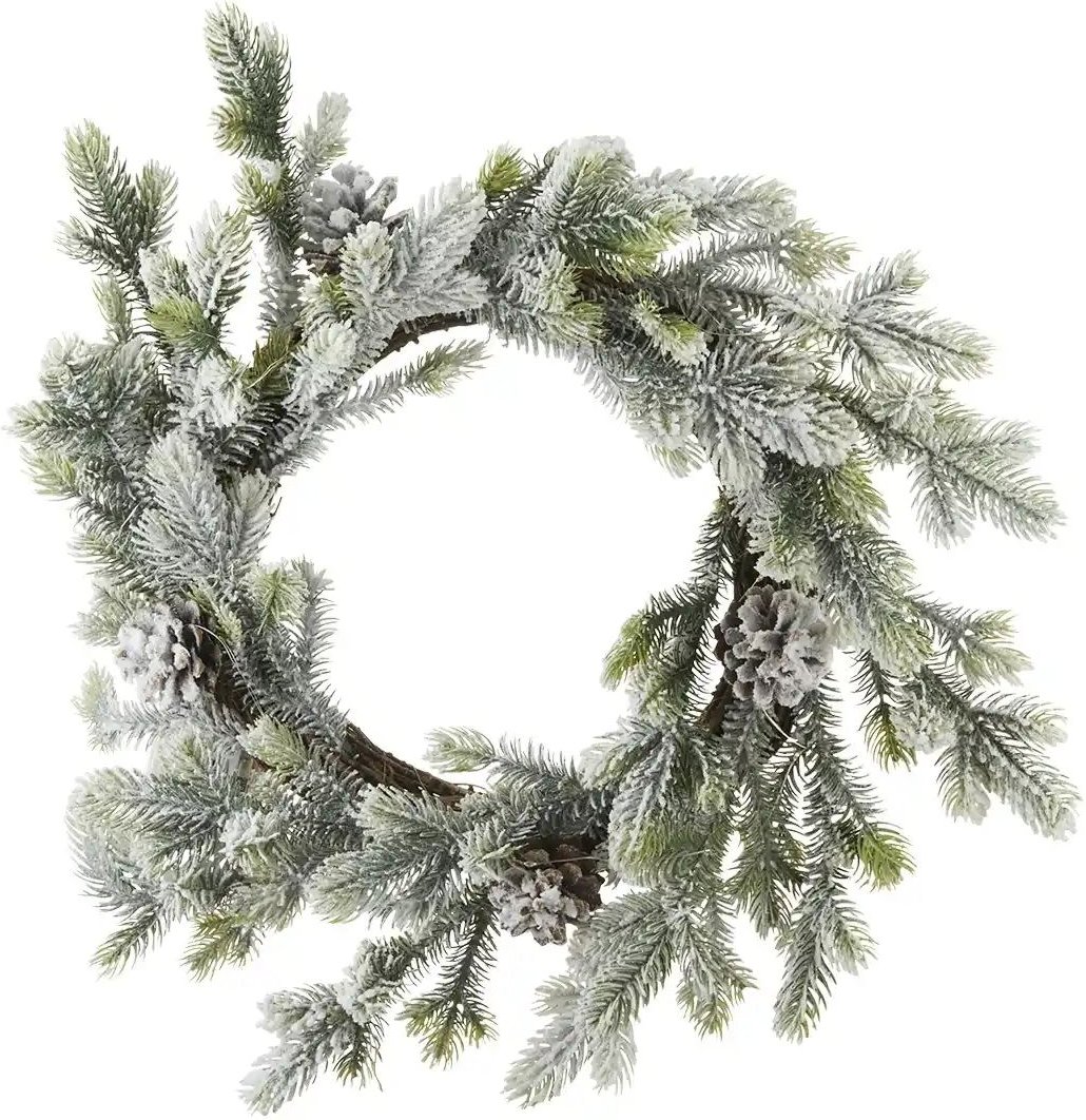 LED Tannenkranz   ¦ grün ¦ Kunststoff Ø: 50 Weihnachten - Höffner