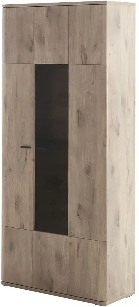 uno Kombi-Vitrine Prato ¦ holzfarben ¦ Maße (cm): B: 90 H: 199 T: 37.0 Schränke > Vitrinen - Höffner