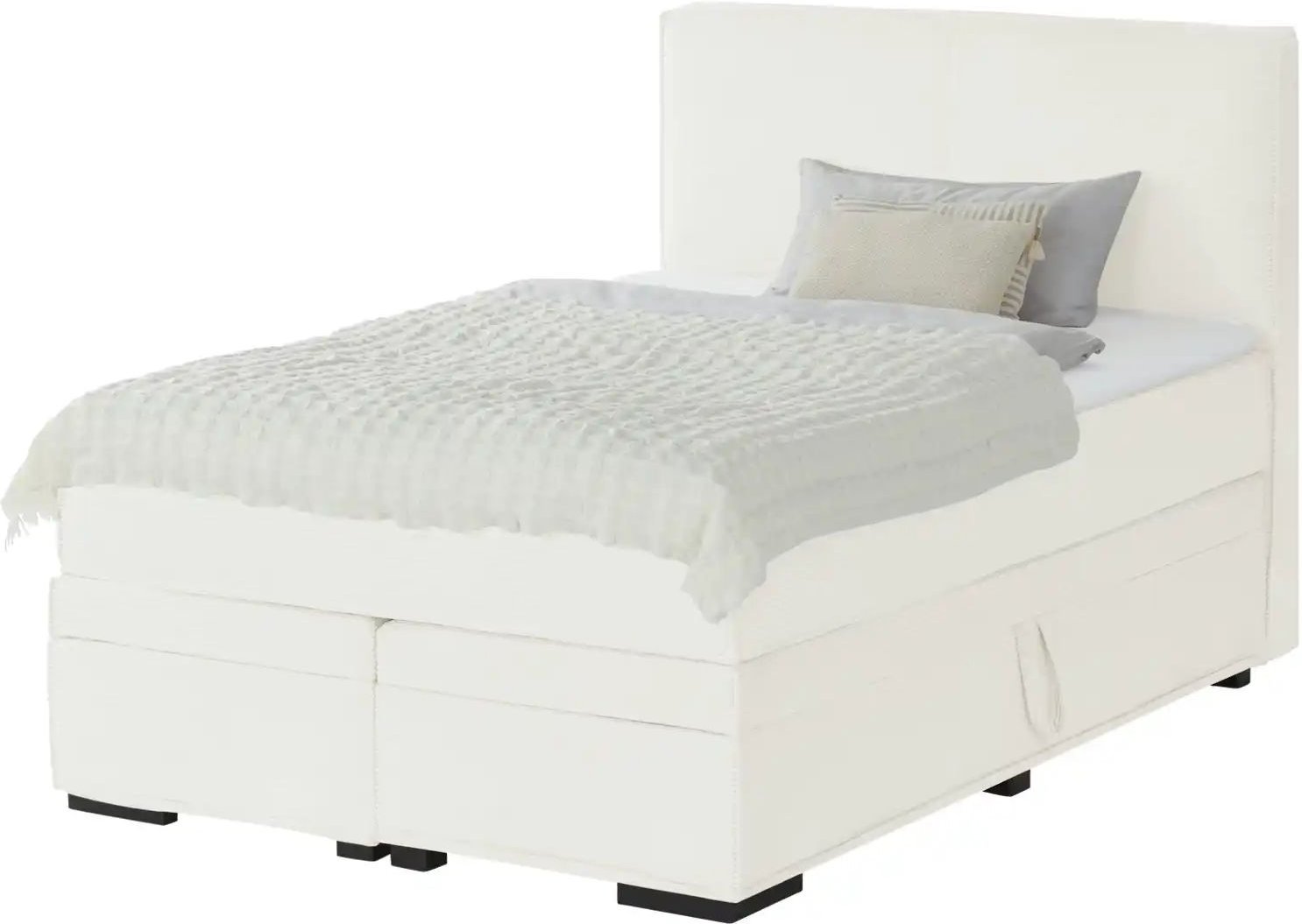 Boxi Boxspringbett mit Bettkasten Boxi Urban ¦ creme ¦ Maße (cm): B: 140 H: 125 Betten > Boxspringbetten - Höffner