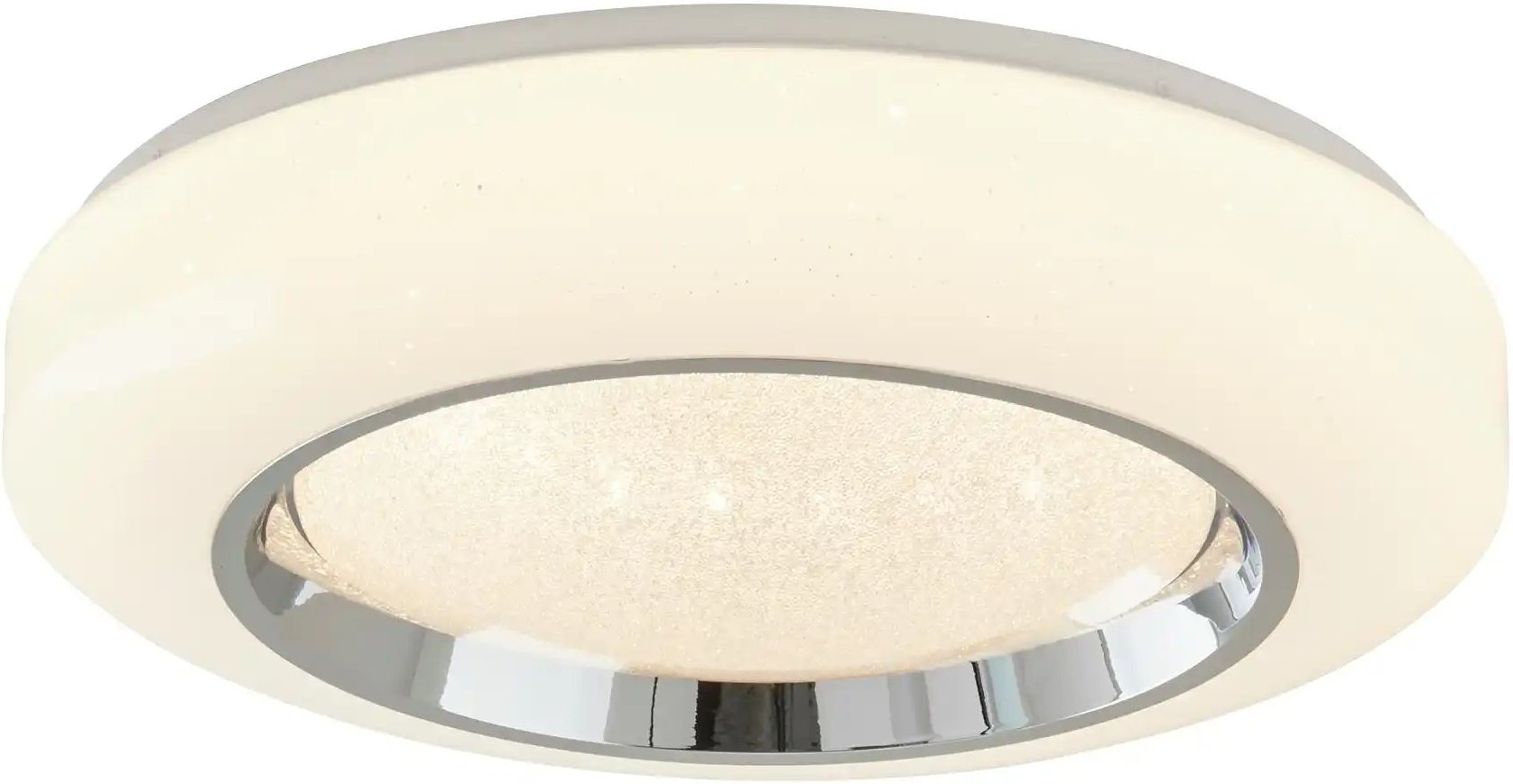 Thumbnail - KHG LED-Deckenleuchte 1-flammig mit Sterneneffekt ¦ weiß ¦ Maße (cm): H: 13 Ø: 50 Lampen & Leuchten > LED-Leuchten >...