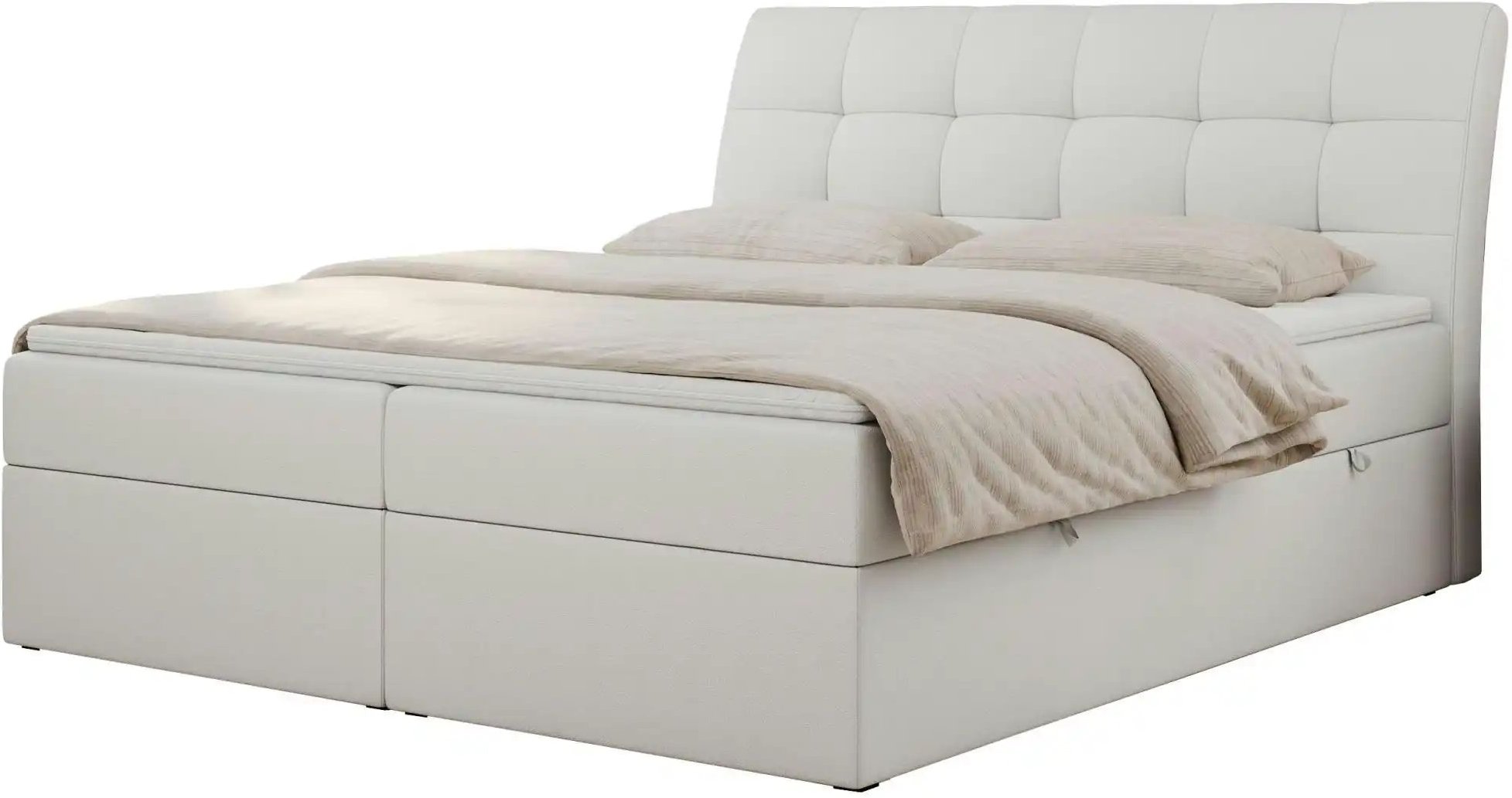 Boxbett mit Bettkasten Diegos ¦ weiß ¦ Maße (cm): B: 180 H: 118 Betten > Komfortbetten - Höffner