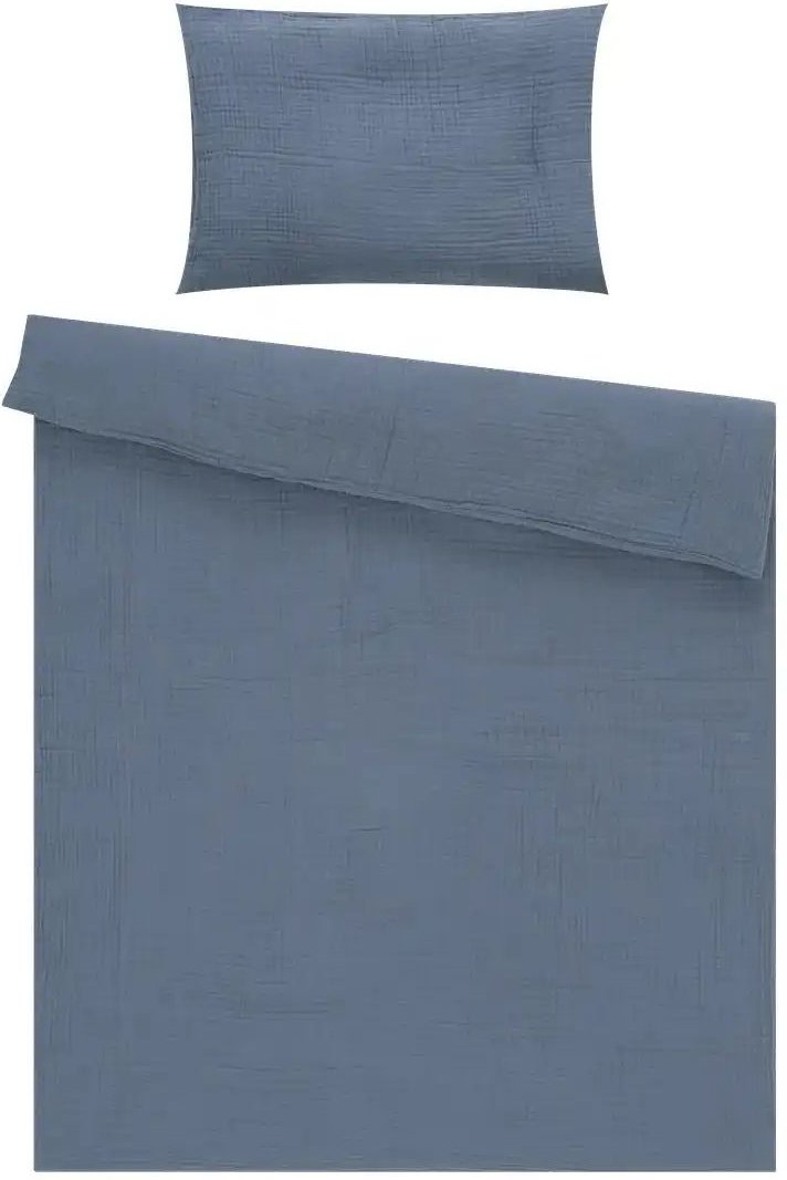 Uups Bettwäsche Baby Musselin ¦ blau ¦ Maße (cm): B: 100 Baby > Baby Textilien > Baby Bettwaren - Höffner