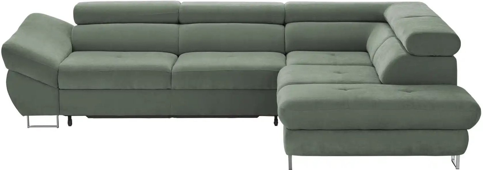 switch Ecksofa Fabio ¦ grün ¦ Maße (cm): B: 280 H: 69 T: 235.0 Polstermöbel > Sofas > Ecksofas - Höffner