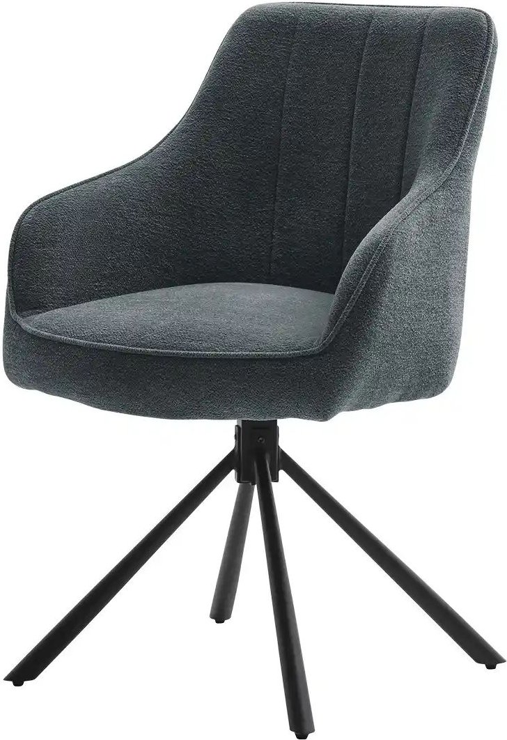 Esszimmerstuhl mit Griff Kenzie ¦ grau ¦ Maße (cm): B: 62 H: 91 T: 62.0 Stühle > Esszimmerstühle > Esszimmerstühle mit A...