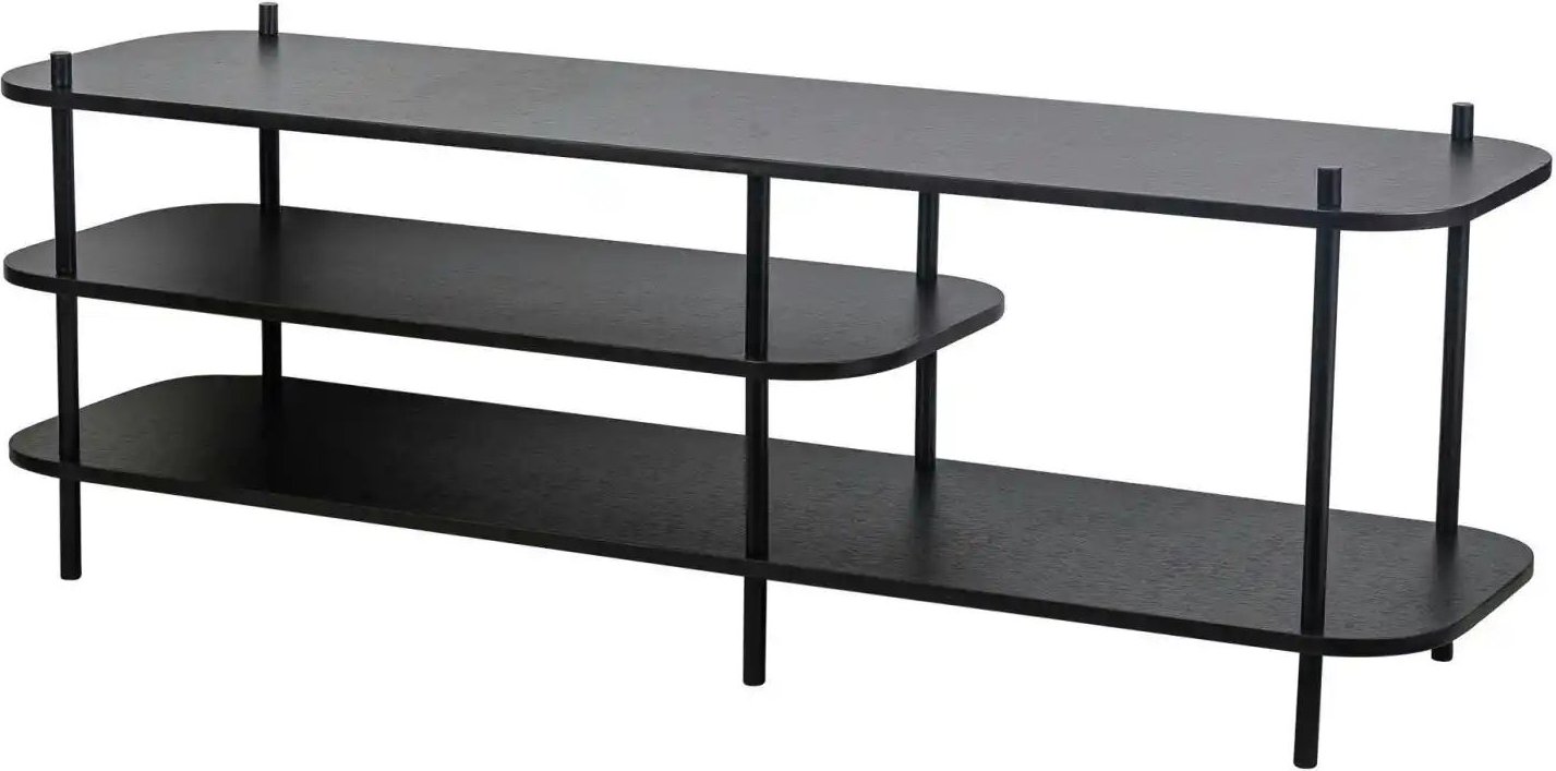 TV-Schrank ¦ schwarz ¦ Maße (cm): B: 140 H: 49 Kommoden & Sideboards > Lowboards - Höffner