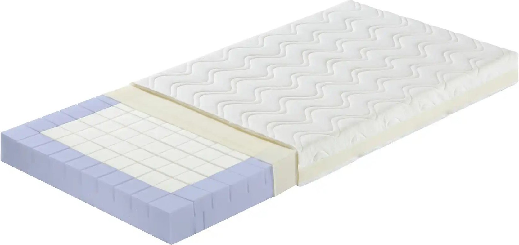 PAIDI Matratze Airwell® 100 ¦ weiß ¦ Maße (cm): B: 70 H: 9,5 Matratzen & Zubehör > Matratzen-Arten > Kaltschaum-Matratz...