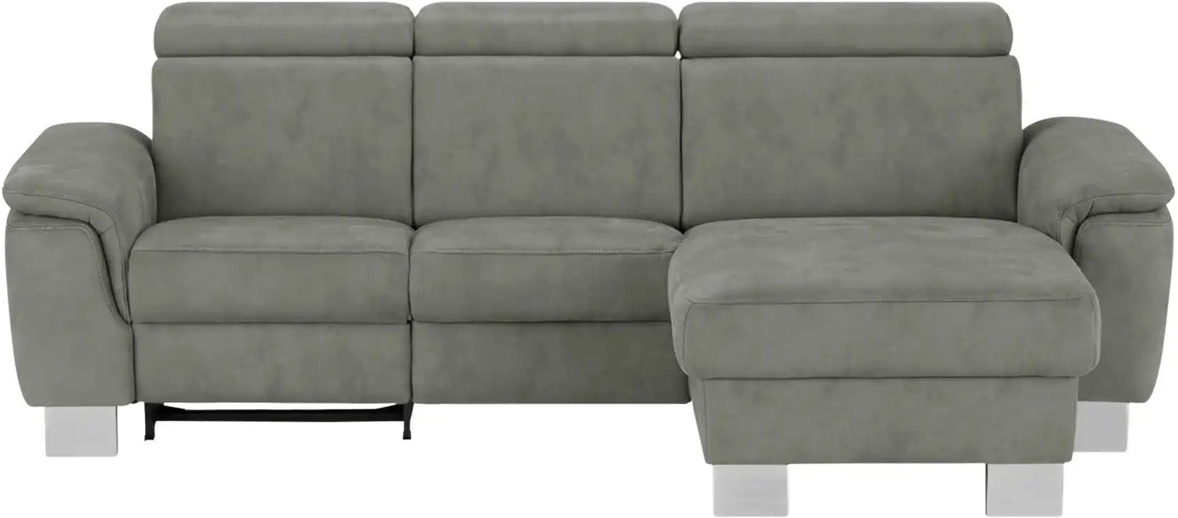 Mein Sofa bold Ecksofa Beata ¦ grau ¦ Maße (cm): B: 234 H: 80 T: 163.0 Polstermöbel > Sofas > 3-Sitzer - Höffner