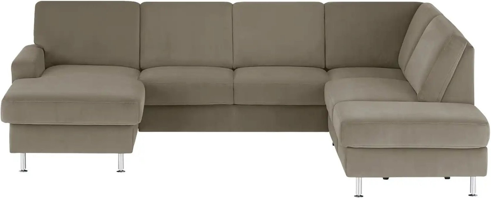 meinSofa Wohnlandschaft Mit verschiedenen Funktionen verfügbar Jana ¦ braun ¦ Maße (cm): B: 309 H: 87 T: 235.0 Polstermö...