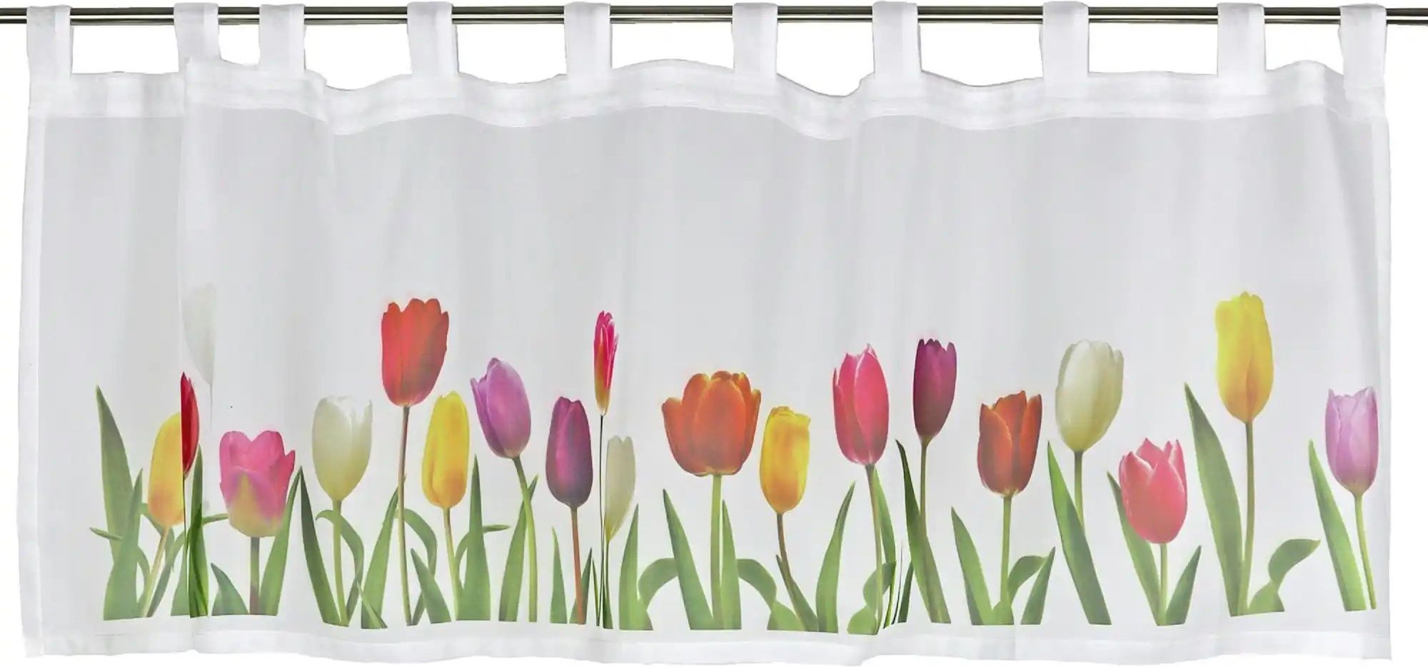 Schlaufenpanneaux ¦ mehrfarbig ¦ Synthetik ¦ Maße (cm): B: 140 H: 50 Gardinen & Rollos > Gardinen & Vorhänge > Schlauf...