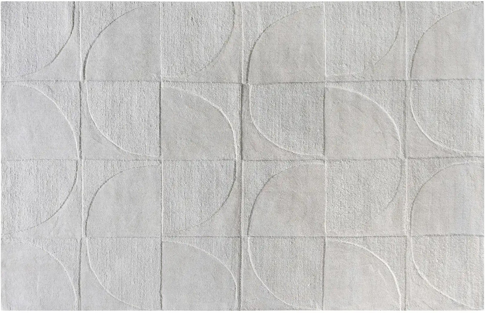 como Webteppich Carruth ¦ beige ¦ Wolle,Baumwolle,Synthetische Fasern ¦ Maße (cm): B: 190 Teppiche > Einfarbige Teppich...