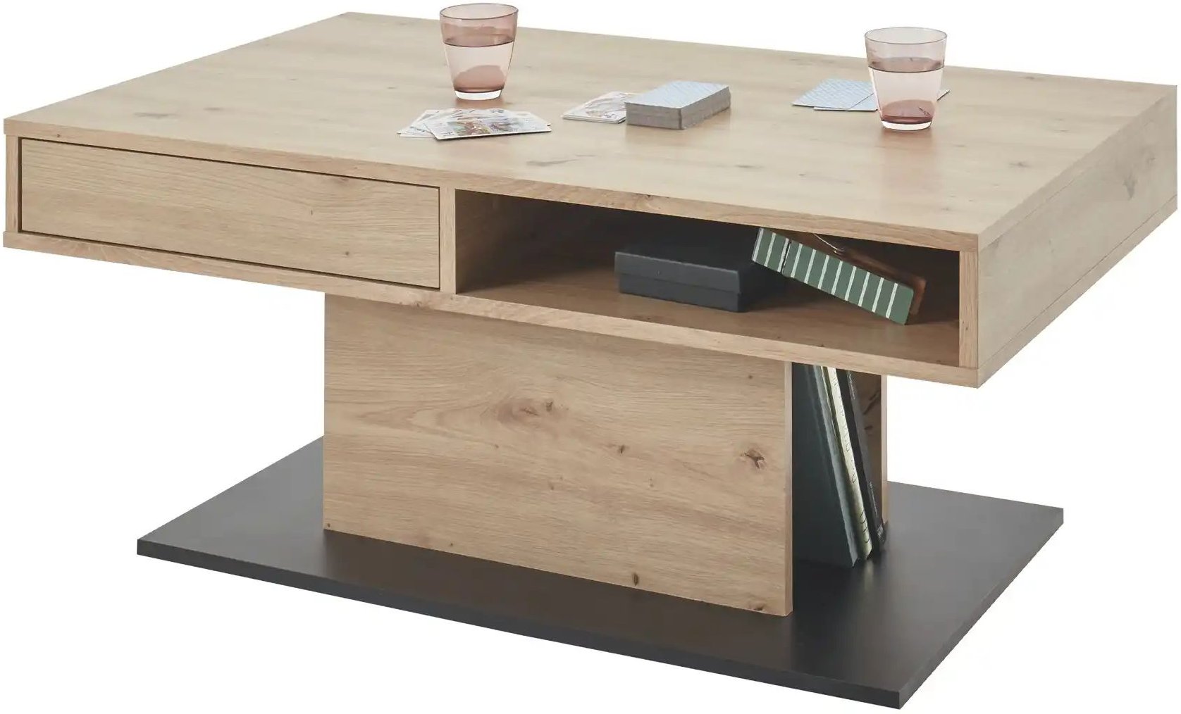 Couchtisch Salm ¦ holzfarben ¦ Maße (cm): B: 60 H: 45 Tische > Couchtische > Couchtische rechteckig - Höffner