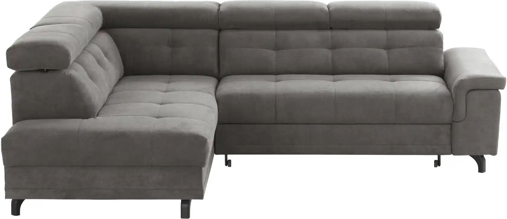 Ecksofa Frieda ¦ grau ¦ Maße (cm): B: 271 H: 87 T: 207.0 Polstermöbel > Sofas > 3-Sitzer - Höffner