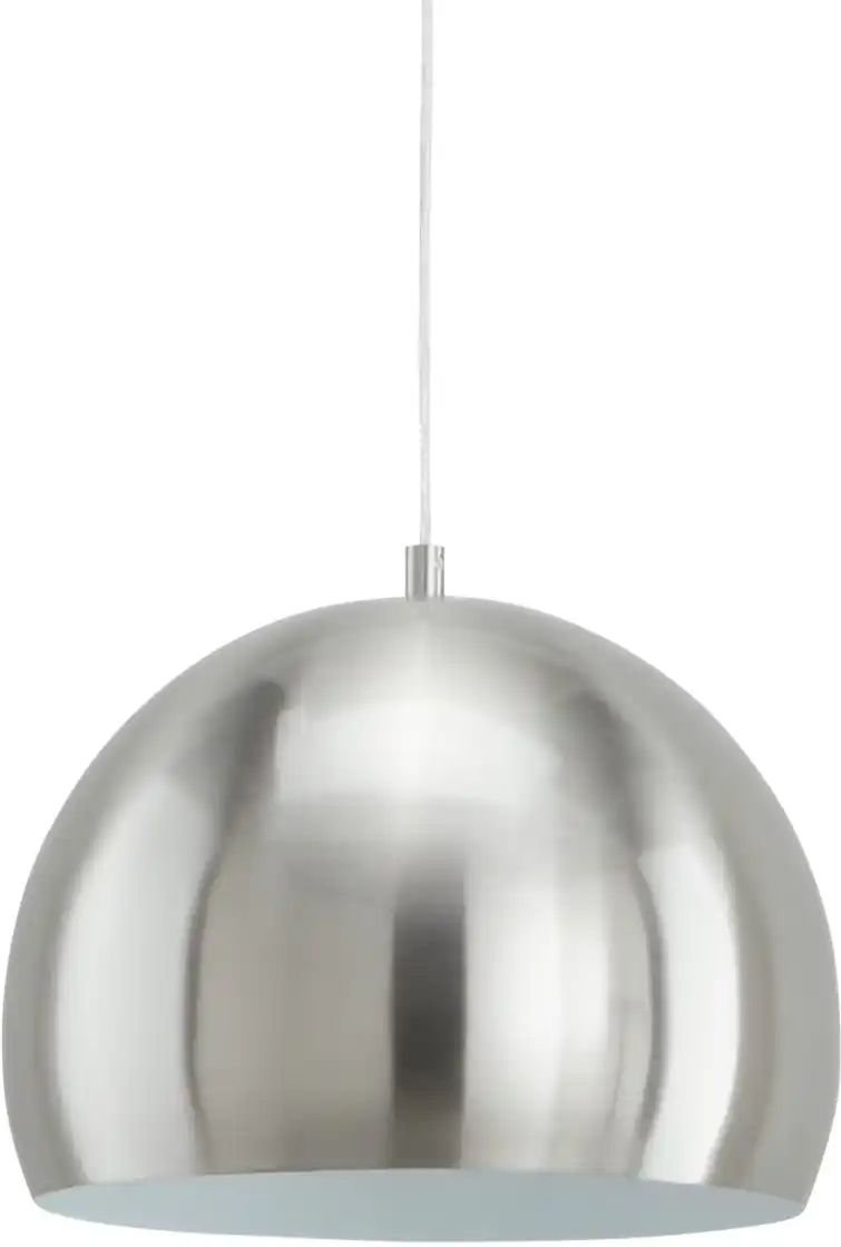 KHG Pendelleuchte 1-flammig Nickel-matt ¦ gold ¦ Maße (cm): H: 150 Ø: 30 Lampen & Leuchten > Hängeleuchten - Höffne...