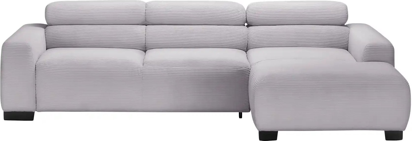 Jette Home Ecksofa Flirt ¦ grau ¦ Maße (cm): B: 258 H: 84 T: 179.0 Polstermöbel > Sofas > 3-Sitzer - Höffner