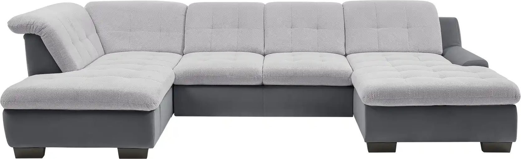 Thumbnail - Lounge Collection Wohnlandschaft Davinci ¦ grau ¦ Maße (cm): B: 346 H: 85 T: 195.0 Polstermöbel > Sofas > Wohnlandschaf...