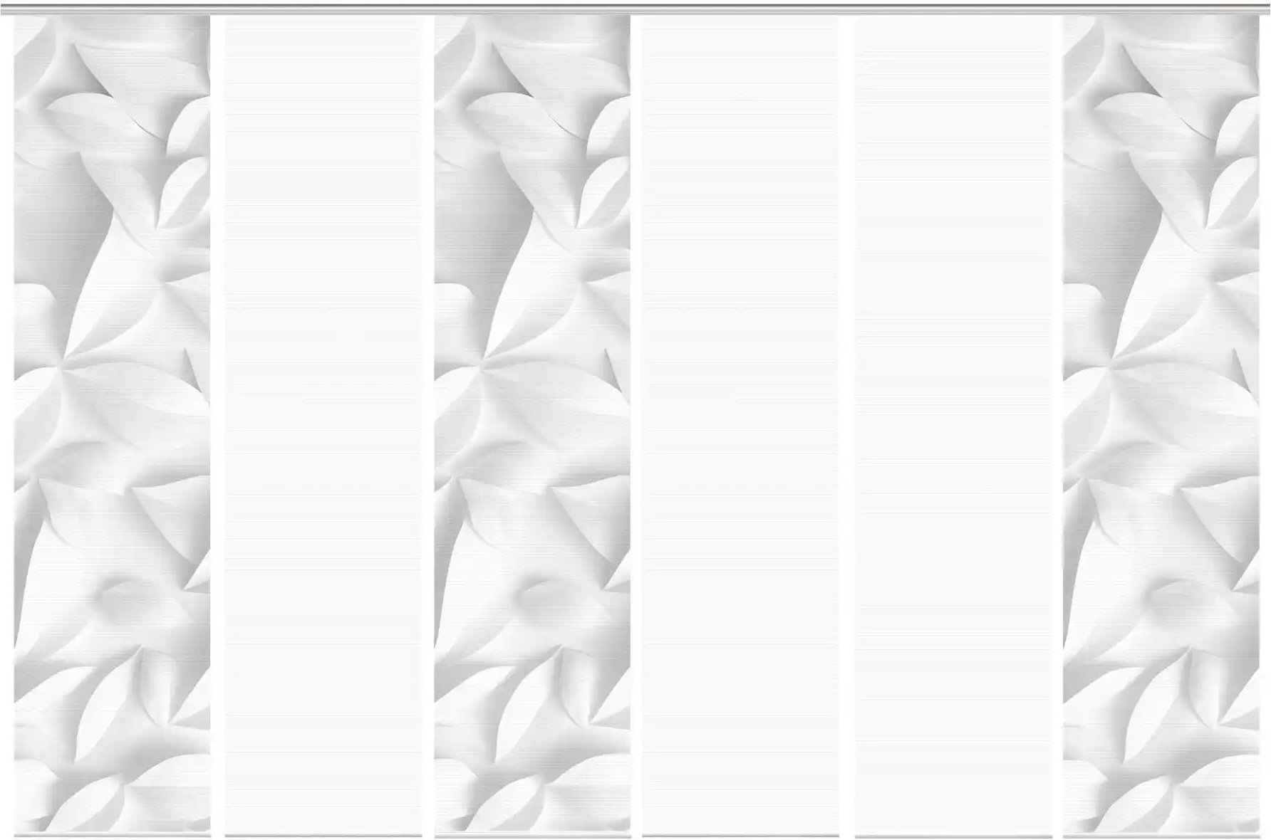 VISION S Schiebevorhang ¦ grau ¦ Synthetik ¦ Maße (cm): B: 60 H: 260 Gardinen & Rollos > Gardinen & Vorhänge > Schiebe...