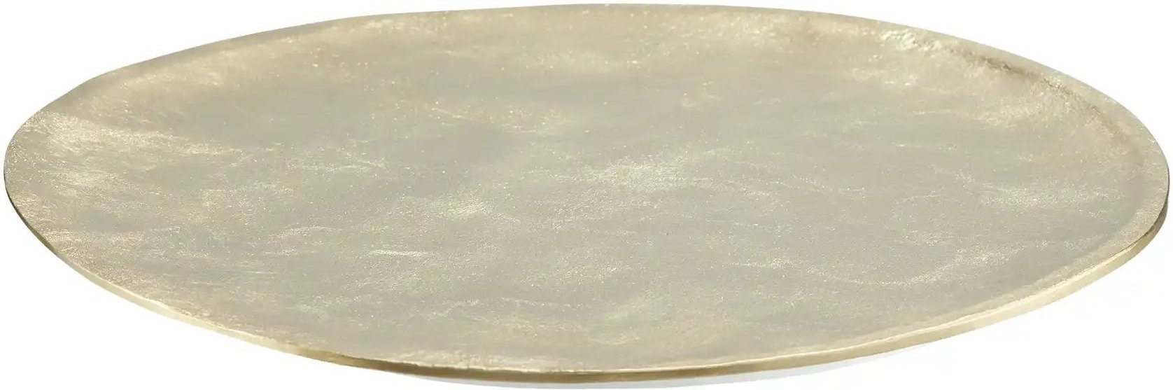 HOME STORY Deko Teller ¦ gold ¦ Aluminium ¦ Maße (cm): H: 2 Ø: 43 Accessoires > Deko-Schalen - Höffner