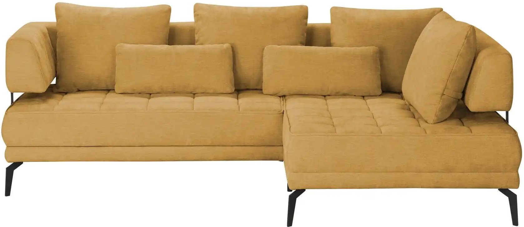 switch Ecksofa Giotto ¦ gelb ¦ Maße (cm): B: 242 H: 85 T: 176.0 Polstermöbel > Sofas > Ecksofas - Höffner