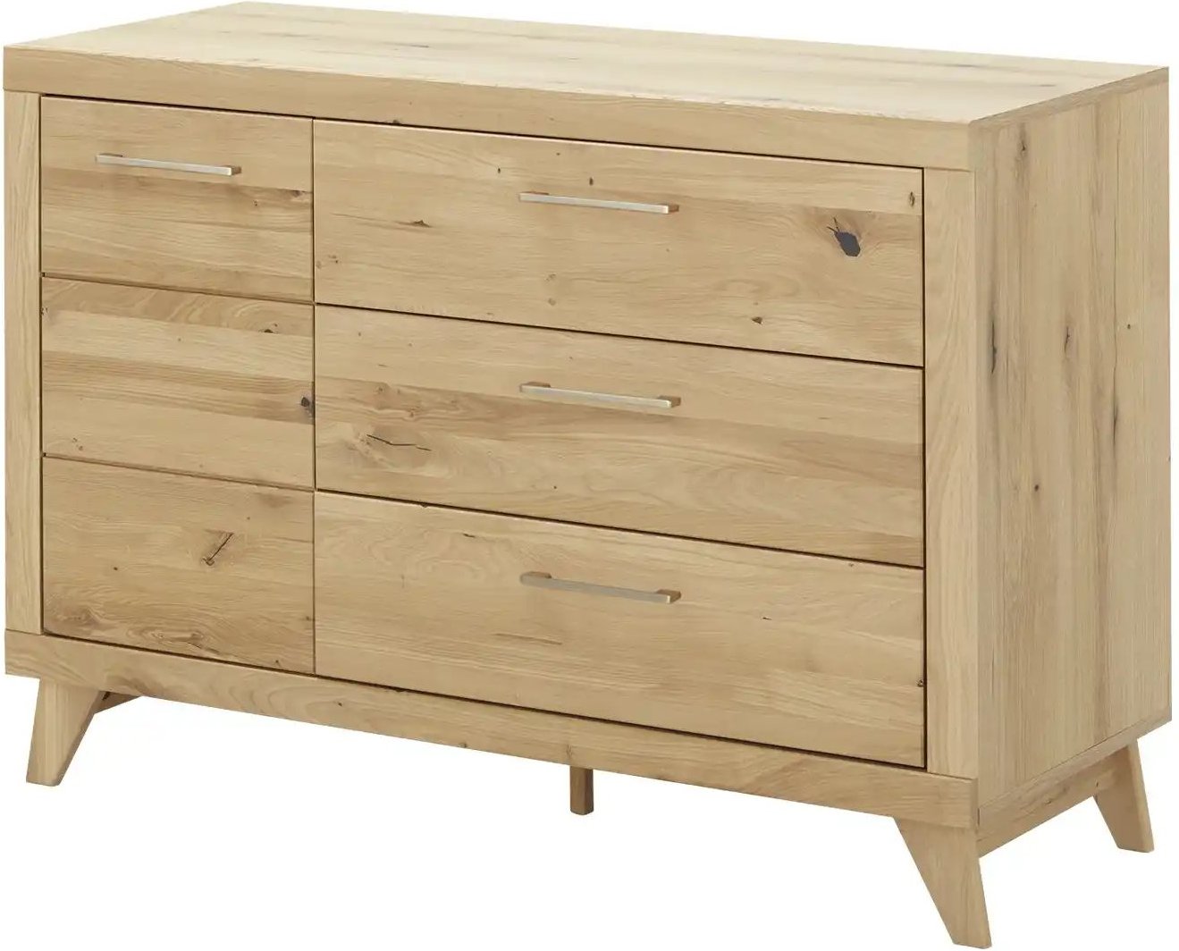 smart Kommode Oslo ¦ holzfarben ¦ Maße (cm): B: 131 H: 77 T: 52.0 Baby > Babymöbel > Wickelkommoden - Höffner