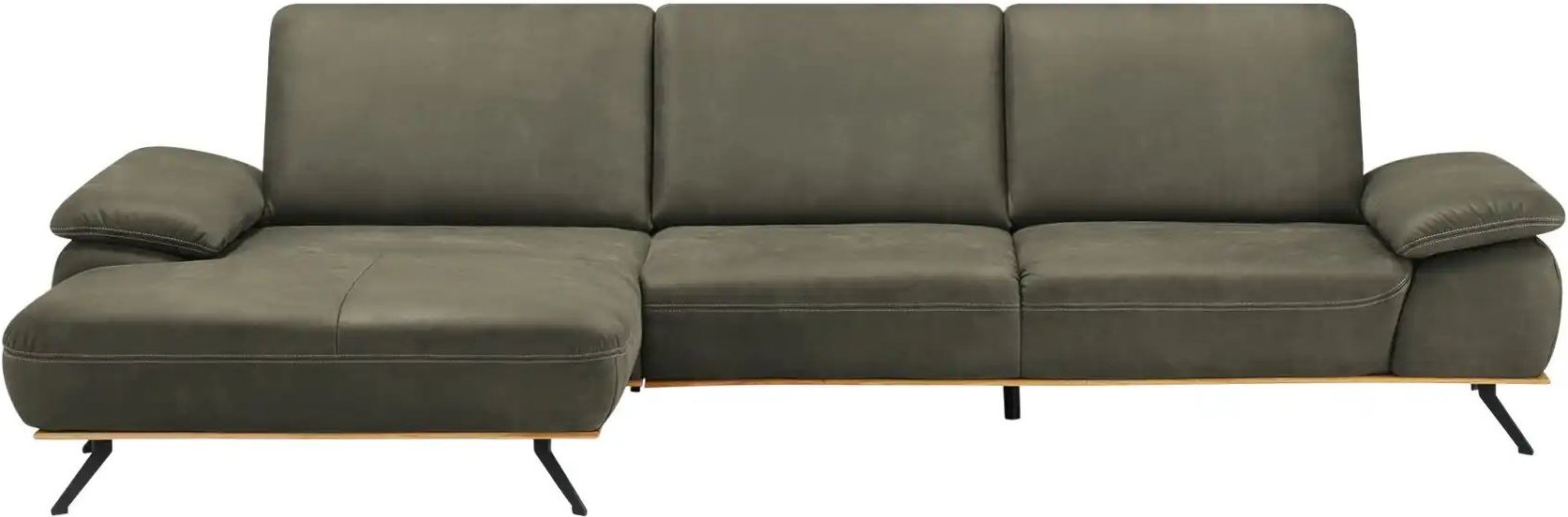 meinSofa Ecksofa Fiona ¦ grün ¦ Maße (cm): B: 322 H: 89 T: 187.0 Polstermöbel > Sofas > Ecksofas - Höffner