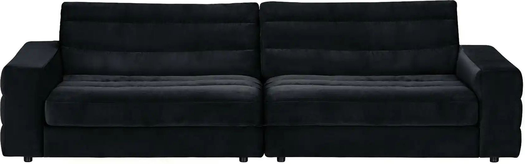 Big Sofa Scarlatti ¦ schwarz ¦ Maße (cm): B: 296 H: 83 T: 125.0 Polstermöbel > Sofas > 3-Sitzer - Höffner