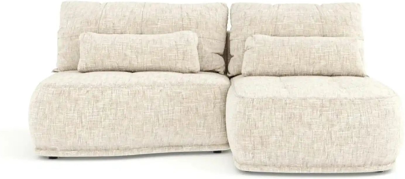 Ecksofa  Batu ¦ creme ¦ Maße (cm): B: 223 H: 100 Polstermöbel > Sofas > 3-Sitzer - Höffner