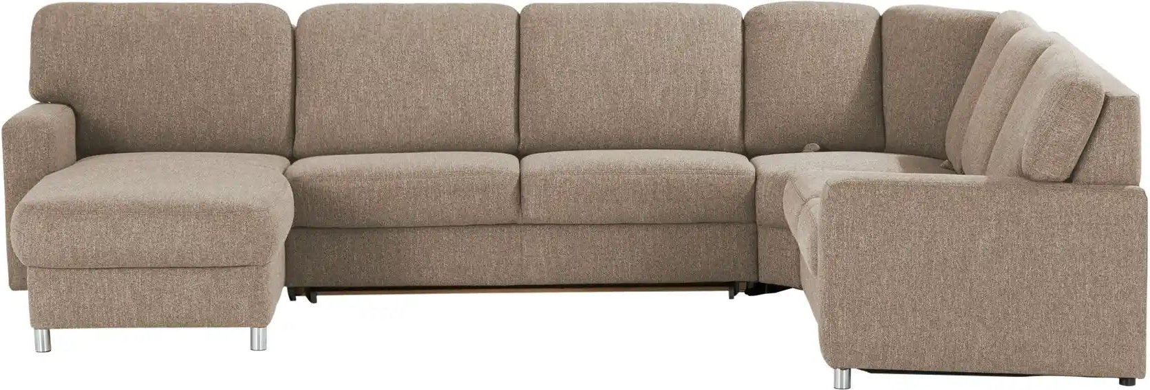 smart Wohnlandschaft Valencia ¦ braun ¦ Maße (cm): B: 341 Polstermöbel > Sofas > Schlafsofas - Höffner