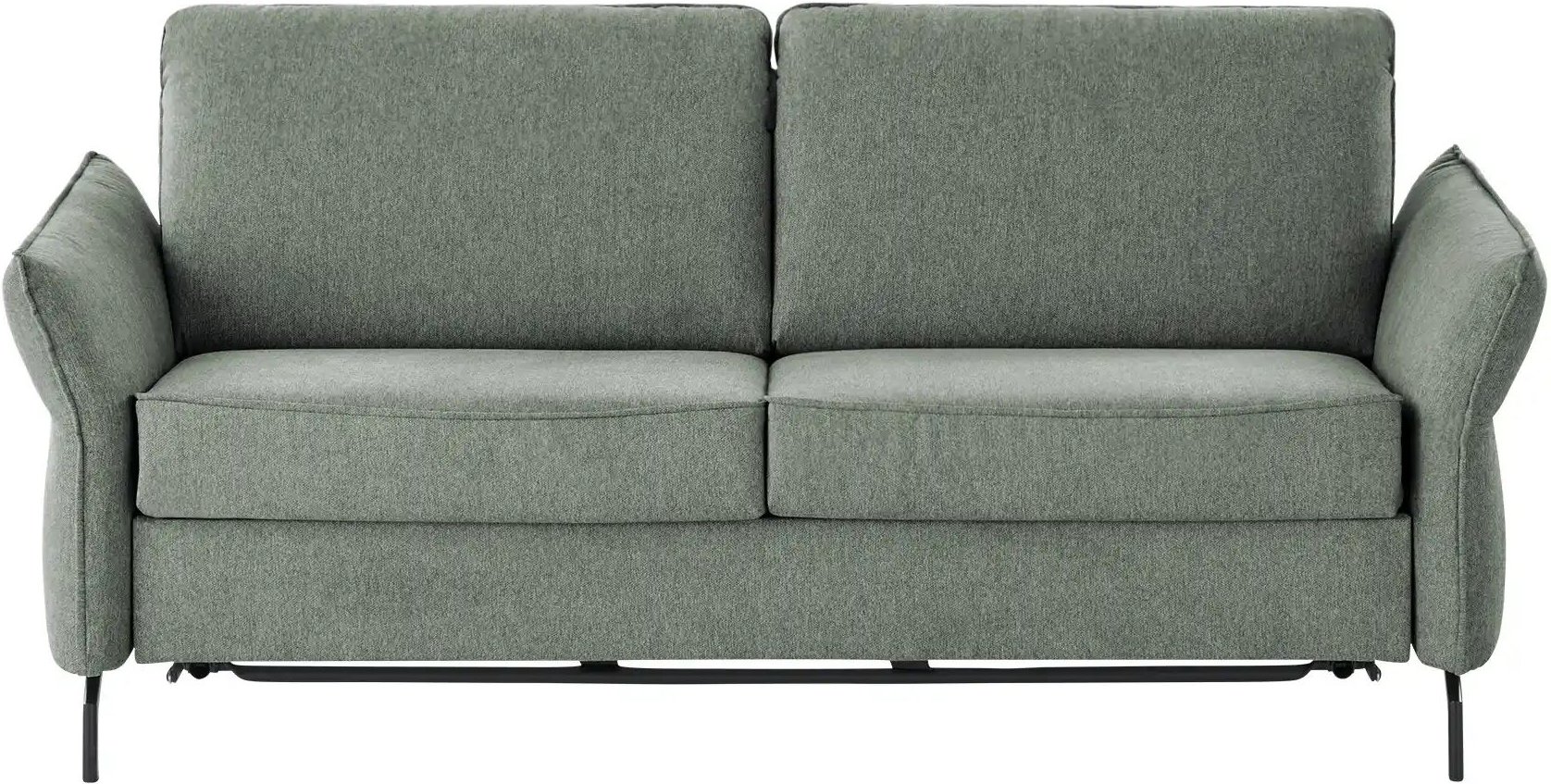 Schlafsofa mit Schlaffunktion Collin ¦ grün ¦ Maße (cm): B: 192 H: 90 T: 105.0 Polstermöbel > Sofas > Einzelsofas - Höff...
