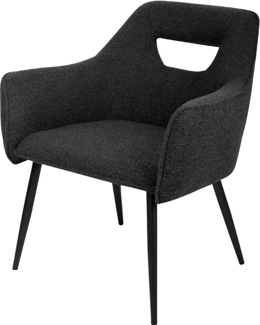 uno Esszimmerstuhl Siggi ¦ schwarz ¦ Maße (cm): B: 72,5 H: 85 T: 72.5 Stühle > Esszimmerstühle > Esszimmerstühle mit Ar...