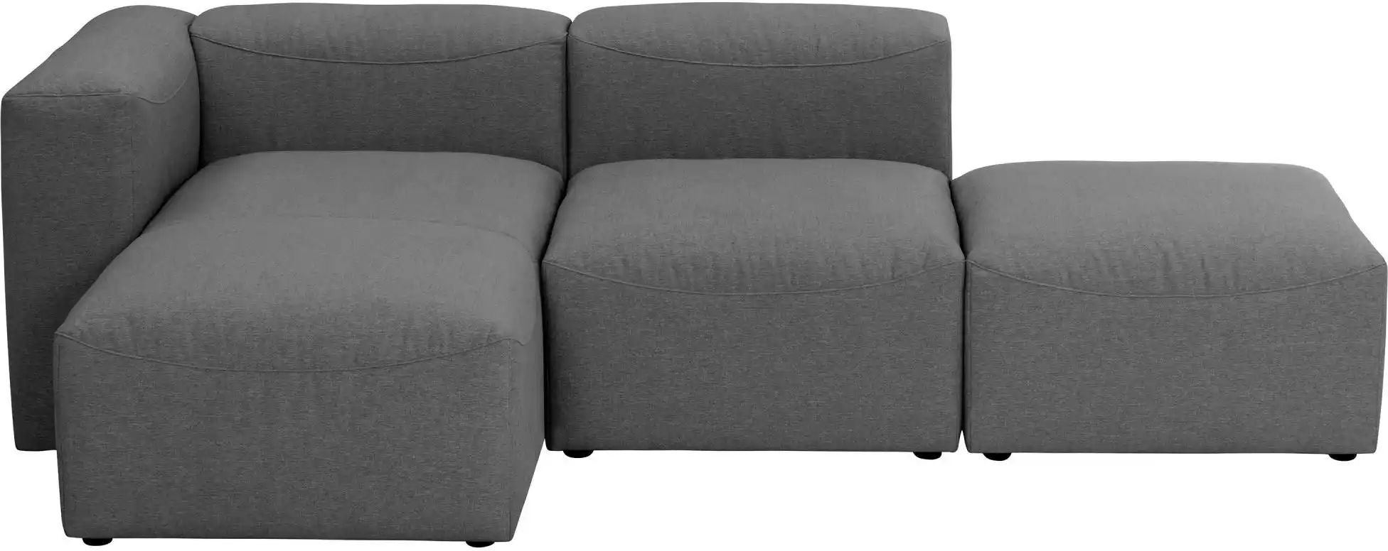Max Winzer Ecksofa Lena ¦ schwarz ¦ Maße (cm): B: 250 H: 73 Polstermöbel > Sofas > Modulsofas - Höffner