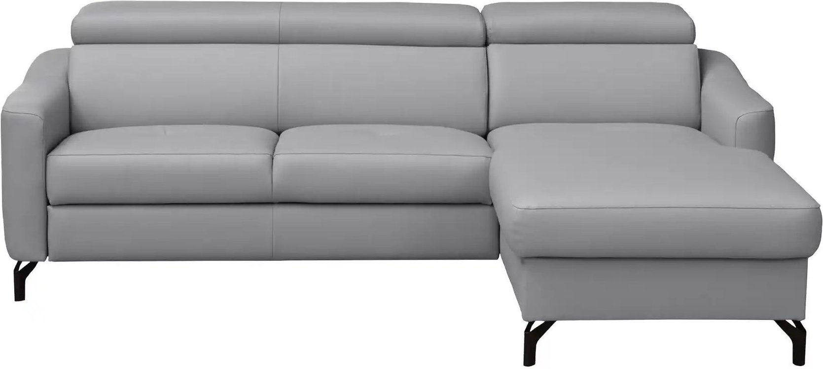 uno Ecksofa Orlando ¦ grau ¦ Maße (cm): B: 228 H: 98 T: 180.0 Polstermöbel > Sofas > Ecksofas - Höffner