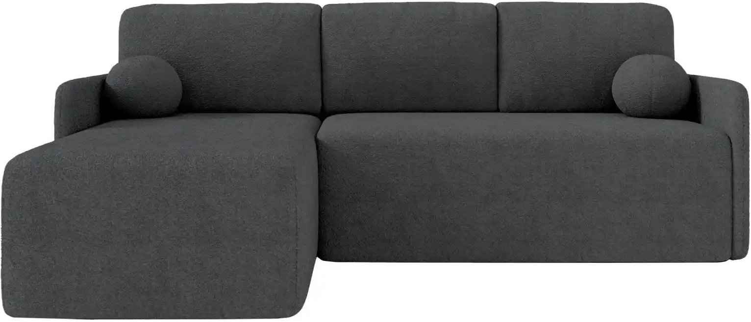 Selsey Ecksofa mit Schlaffunktion Bloom ¦ schwarz ¦ Maße (cm): B: 212 H: 92 Polstermöbel > Sofas > 3-Sitzer - Höffner