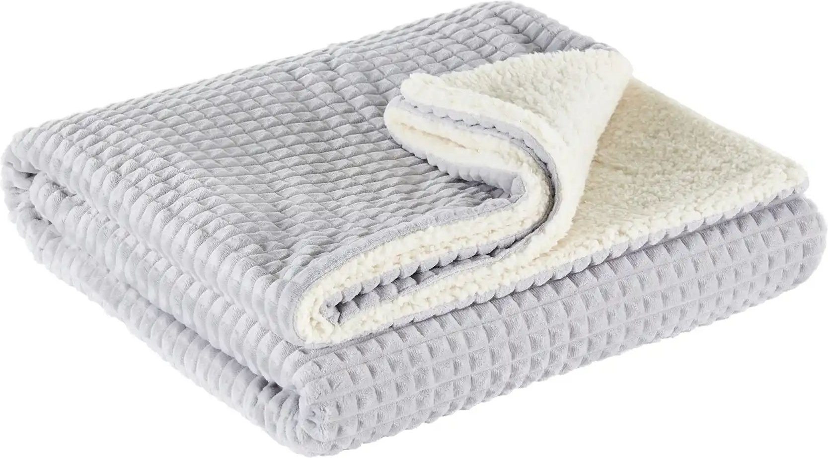 Thumbnail - como Flanell Fleecedecke Lexi ¦ grau ¦ Synthetik ¦ Maße (cm): B: 150 Dekokissen & Decken > Tagesdecken & Bettüberwürfe ...