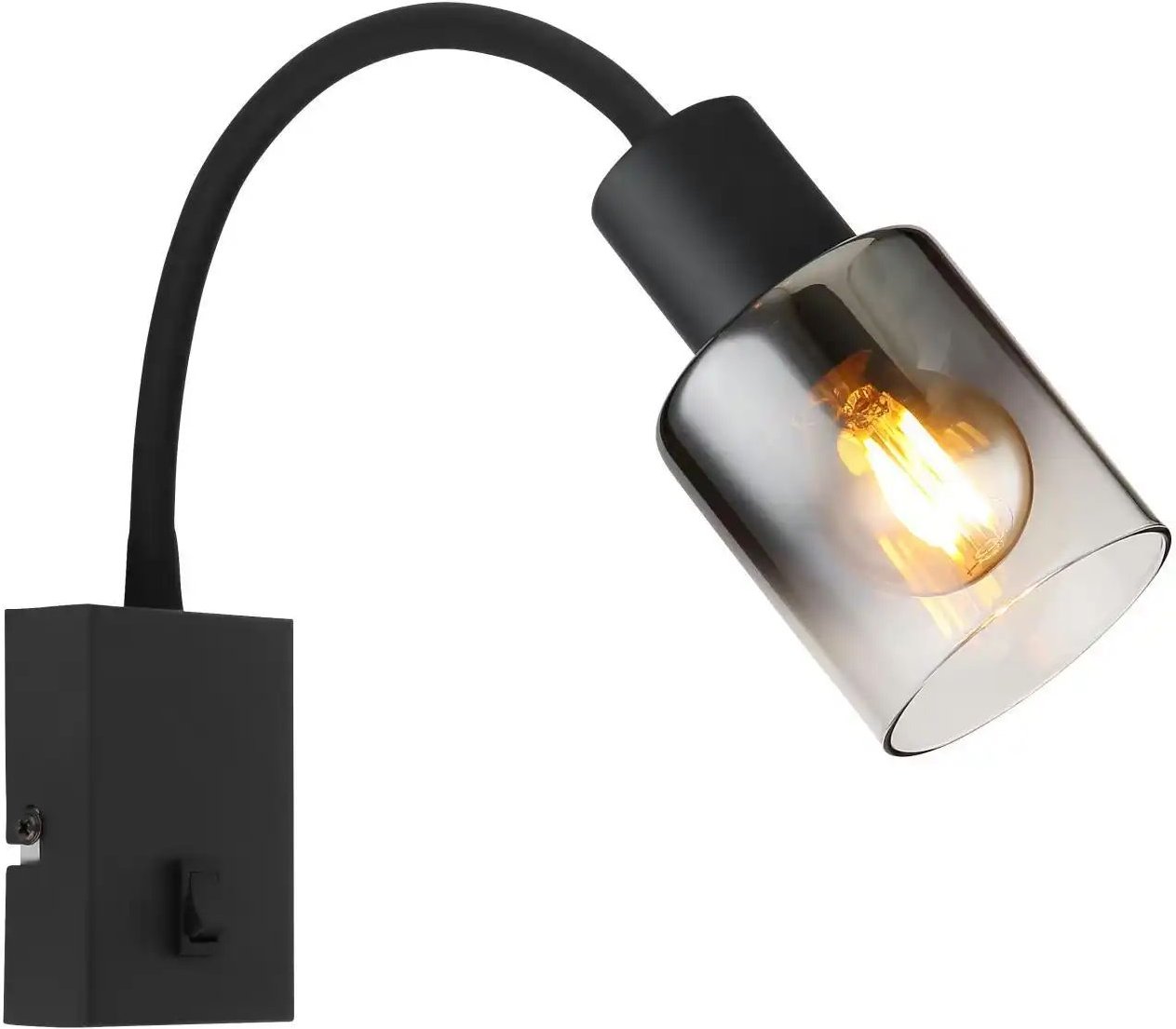 Globo Lighting Wandleuchte ¦ schwarz ¦ Maße (cm): B: 7 H: 46,5 Lampen & Leuchten > Wandleuchten - Höffner