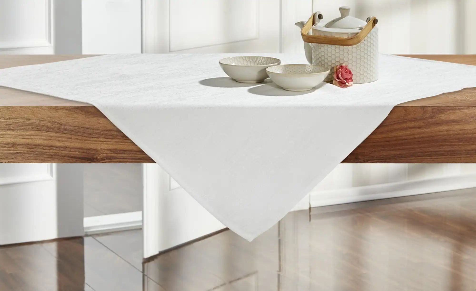 como Mitteldecke Daily ¦ creme ¦ Synthetik ¦ Maße (cm): B: 76 Tischwäsche & Küchentextilien > Tischdecken - Höffner