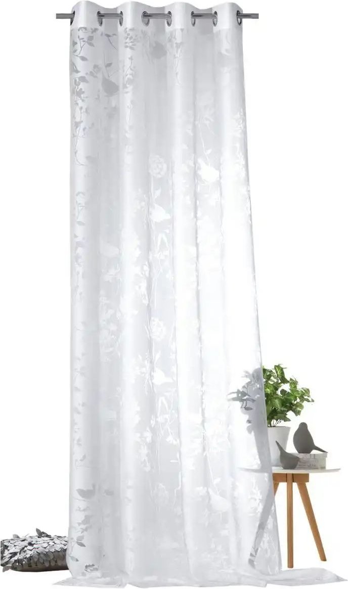 Weckbrodt Ösenschal ¦ creme ¦ Maße (cm): B: 140 H: 160 Gardinen & Rollos > Gardinen & Vorhänge > Schiebegardinen - Höf...